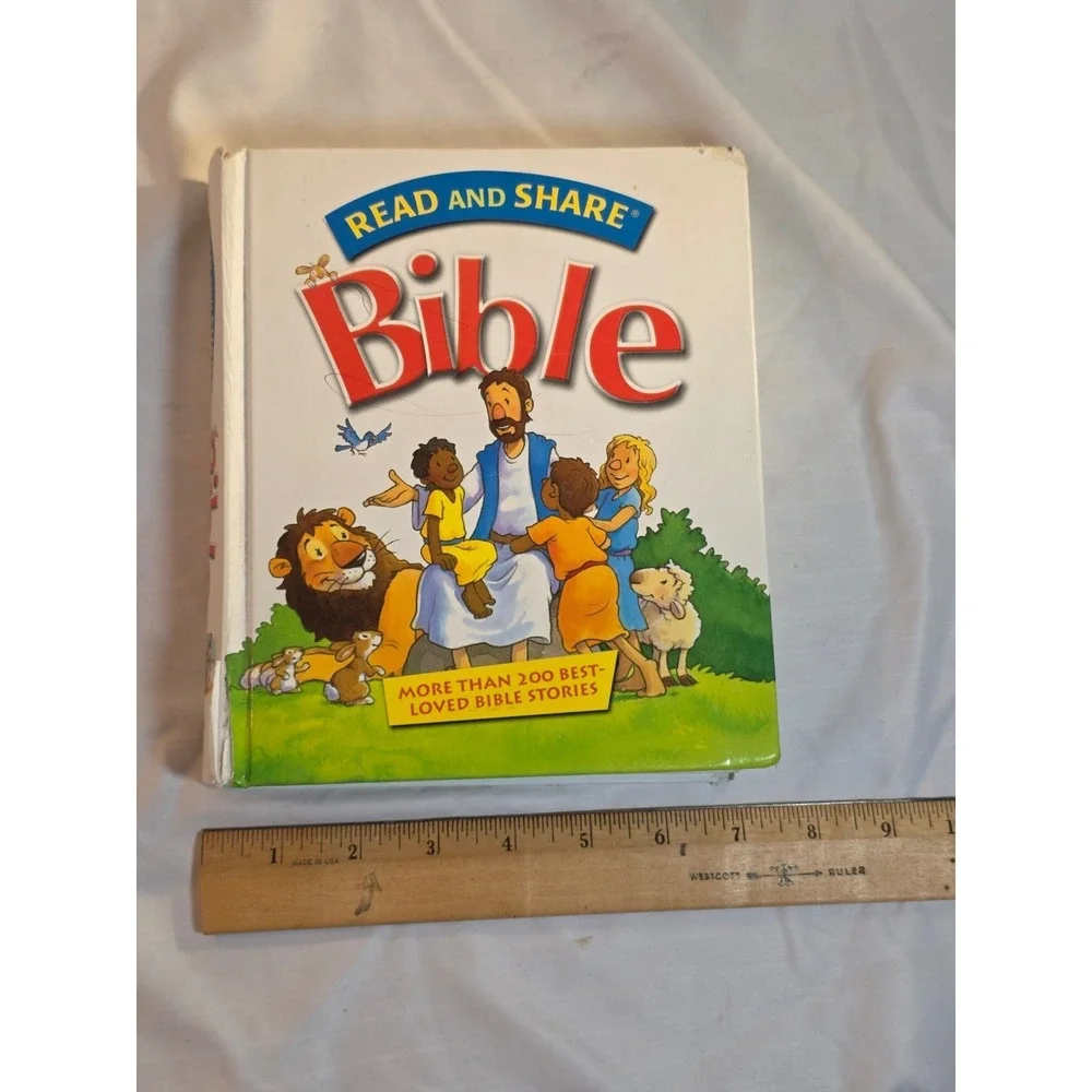 Read and Share Bible Gwen Ellis Tommy Nelson Hardcover Childrens Stories 200+